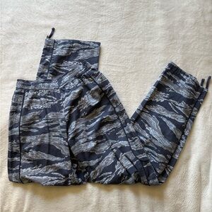NWOT BDG Gray and Blue Camo Track Pants
